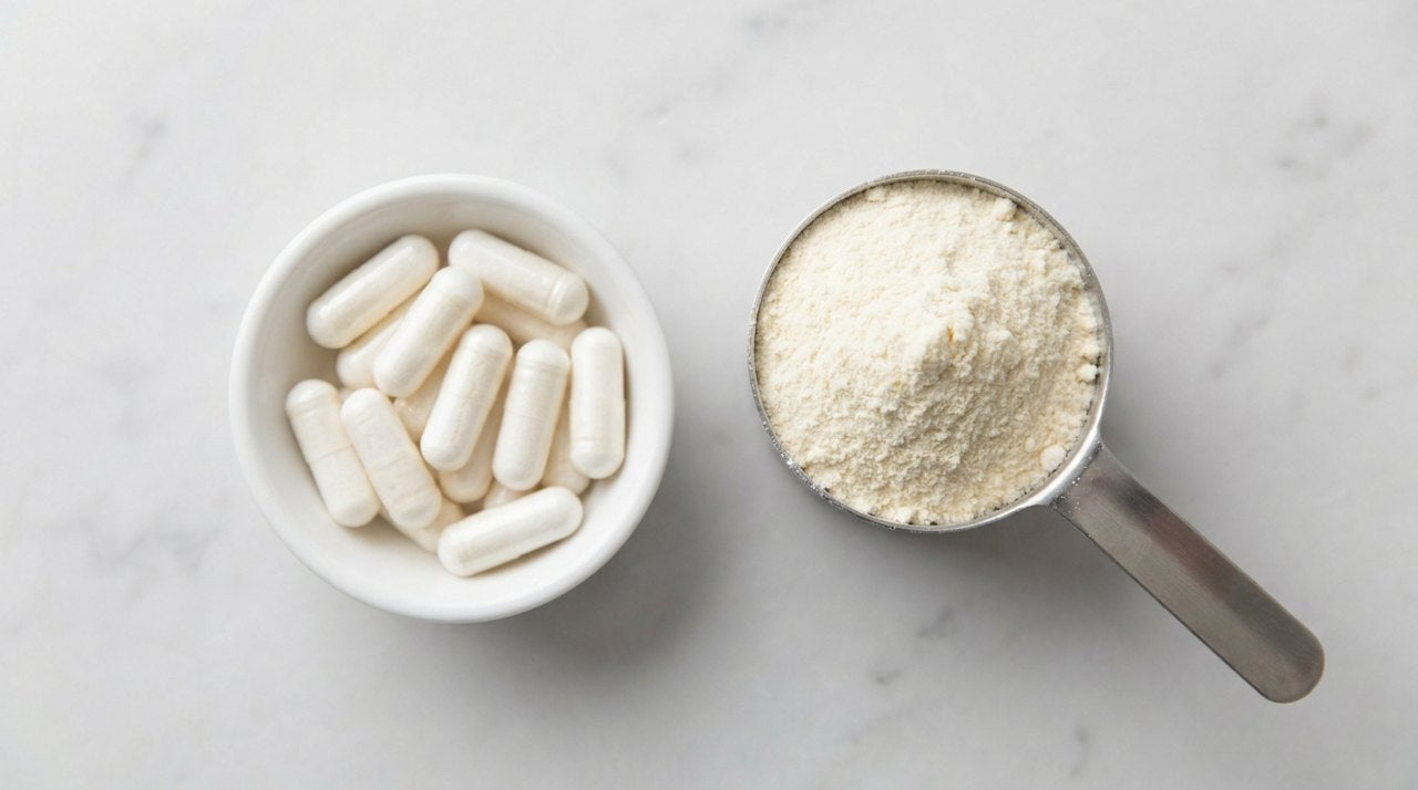Colostrum Capsules vs. Powder: Convenience, Dose and Cost Compared